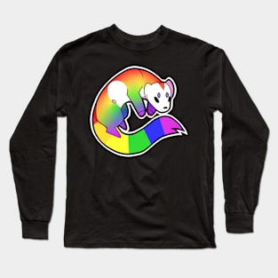 Ferret Gay Pride Long Sleeve T-Shirt